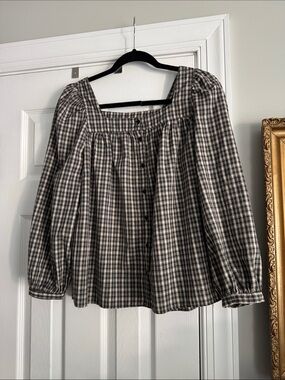 Neuflora Plaid Chesapeake Blouse
